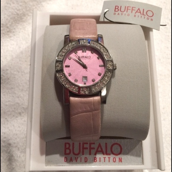 Buffalo David Bitton Pinn Watch with Crystals - Picture 5 of 5